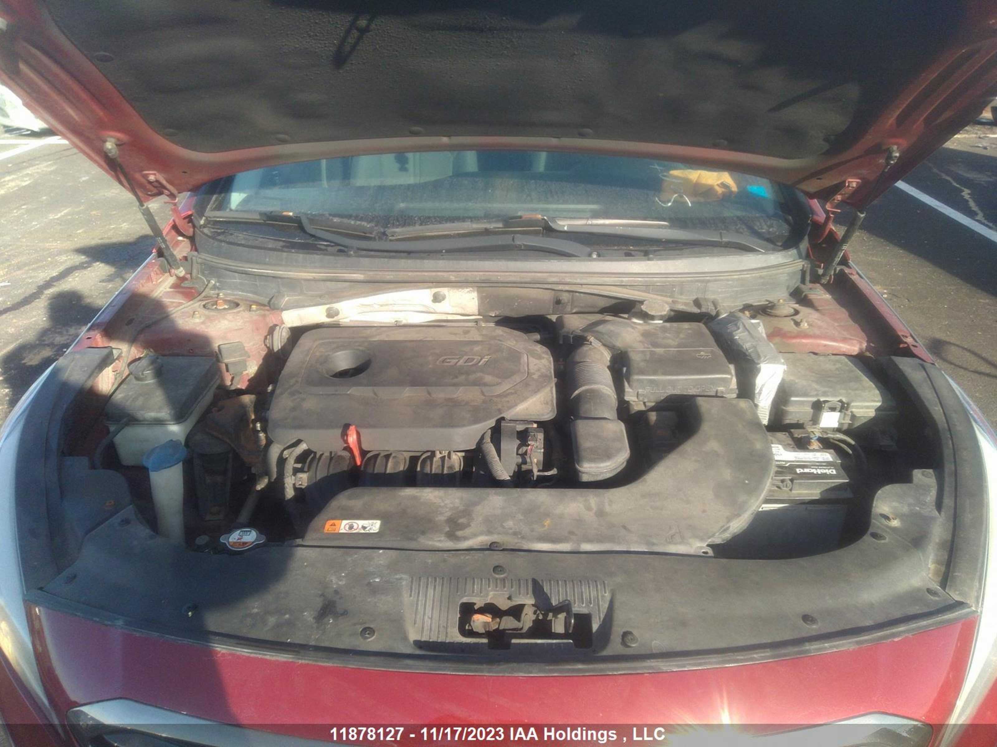 Photo 9 VIN: 5NPE24AF4GH291187 - HYUNDAI SONATA 