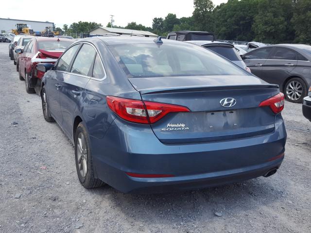 Photo 2 VIN: 5NPE24AF4GH299323 - HYUNDAI SONATA 