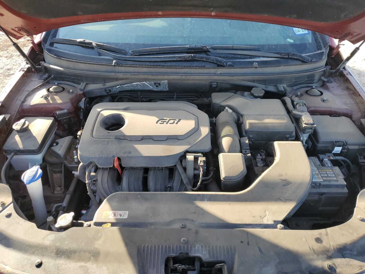 Photo 10 VIN: 5NPE24AF4GH301488 - HYUNDAI SONATA 