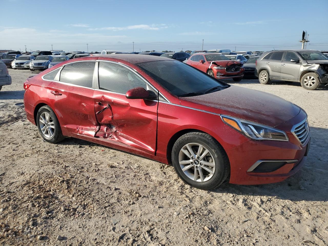 Photo 3 VIN: 5NPE24AF4GH301488 - HYUNDAI SONATA 