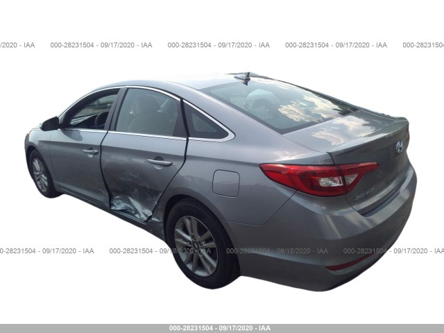 Photo 2 VIN: 5NPE24AF4GH302138 - HYUNDAI SONATA 