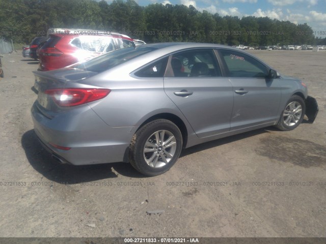 Photo 3 VIN: 5NPE24AF4GH302916 - HYUNDAI SONATA 