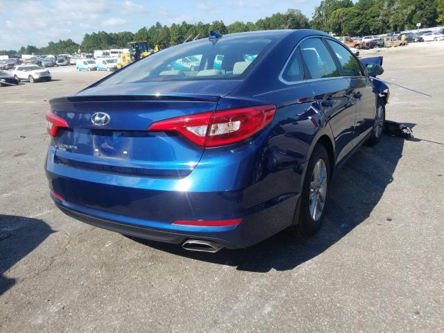 Photo 3 VIN: 5NPE24AF4GH304228 - HYUNDAI SONATA SE 