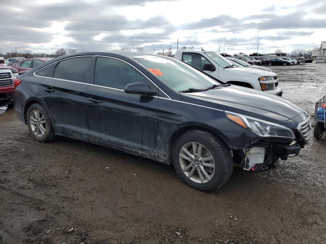 Photo 3 VIN: 5NPE24AF4GH307453 - HYUNDAI SONATA 