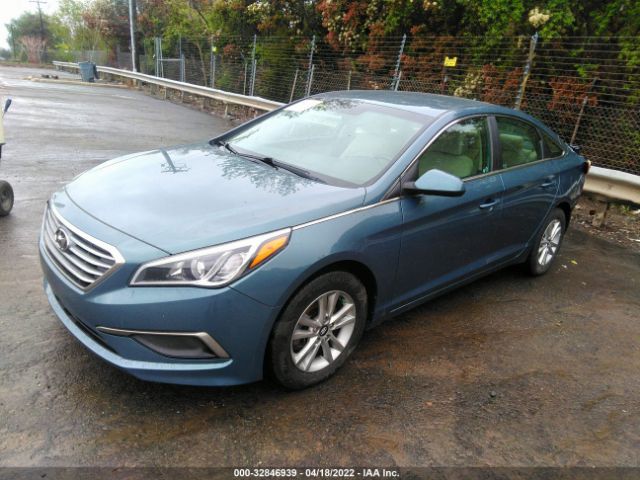 Photo 1 VIN: 5NPE24AF4GH309929 - HYUNDAI SONATA 