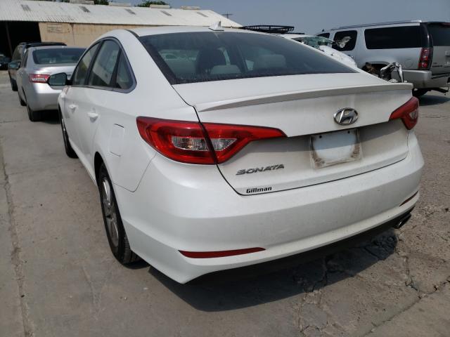 Photo 2 VIN: 5NPE24AF4GH315262 - HYUNDAI SONATA SE 