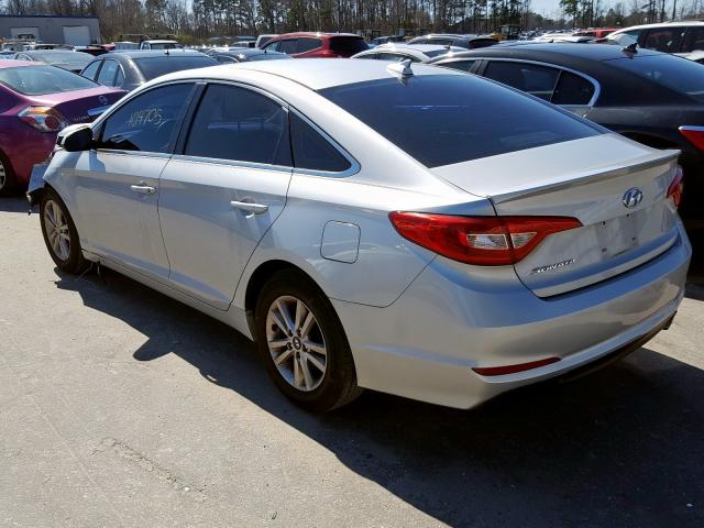 Photo 2 VIN: 5NPE24AF4GH316430 - HYUNDAI SONATA SE 