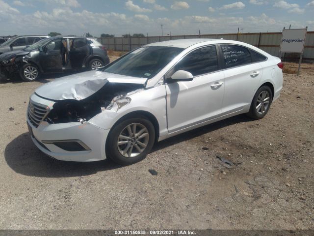 Photo 1 VIN: 5NPE24AF4GH317917 - HYUNDAI SONATA 