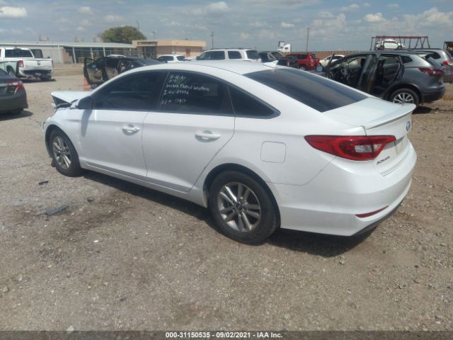 Photo 2 VIN: 5NPE24AF4GH317917 - HYUNDAI SONATA 