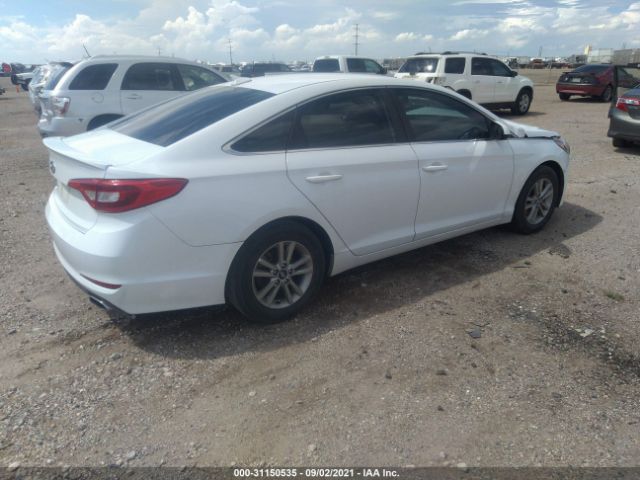 Photo 3 VIN: 5NPE24AF4GH317917 - HYUNDAI SONATA 