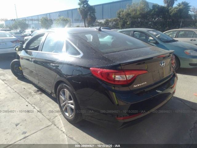 Photo 2 VIN: 5NPE24AF4GH320932 - HYUNDAI SONATA 