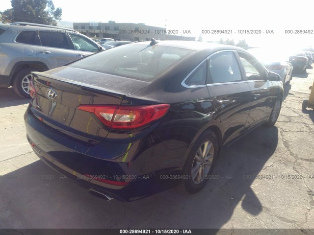 Photo 3 VIN: 5NPE24AF4GH320932 - HYUNDAI SONATA 