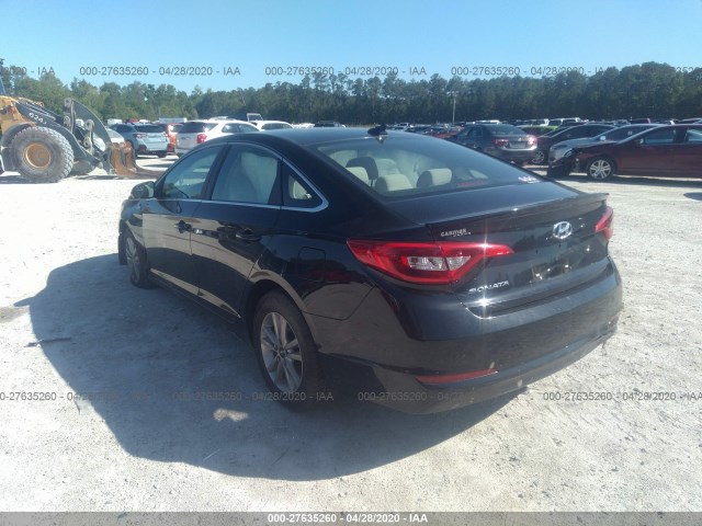 Photo 2 VIN: 5NPE24AF4GH328125 - HYUNDAI SONATA 