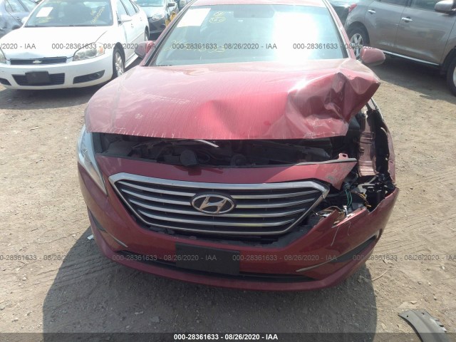 Photo 5 VIN: 5NPE24AF4GH328500 - HYUNDAI SONATA 