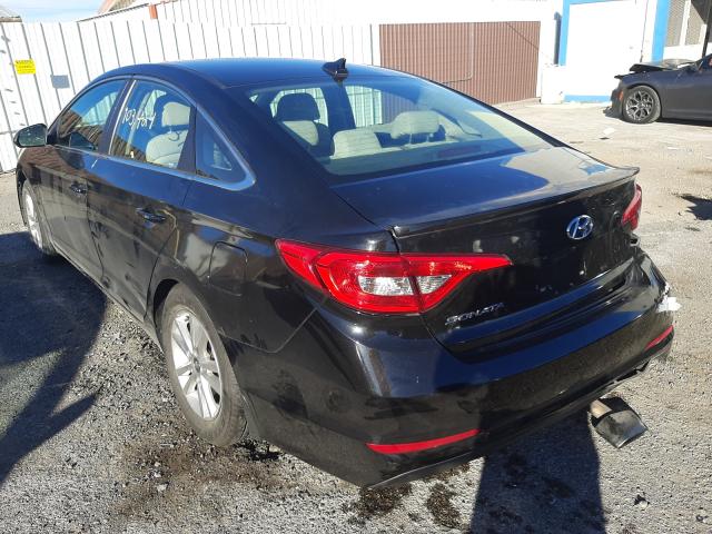 Photo 2 VIN: 5NPE24AF4GH334314 - HYUNDAI SONATA SE 