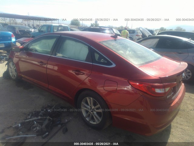 Photo 2 VIN: 5NPE24AF4GH343918 - HYUNDAI SONATA 