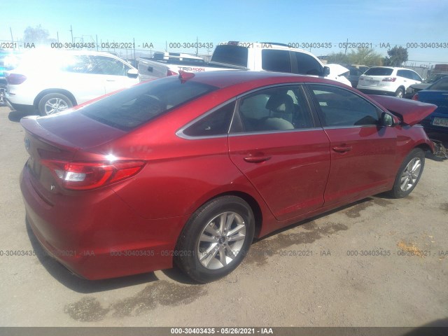 Photo 3 VIN: 5NPE24AF4GH343918 - HYUNDAI SONATA 