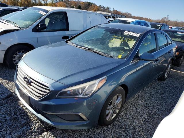 Photo 1 VIN: 5NPE24AF4GH349332 - HYUNDAI SONATA SE 