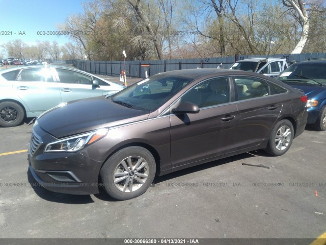 Photo 1 VIN: 5NPE24AF4GH361772 - HYUNDAI SONATA 