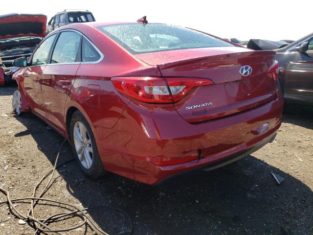 Photo 2 VIN: 5NPE24AF4GH361822 - HYUNDAI SONATA SE 