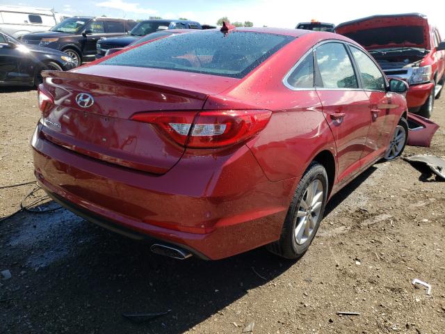 Photo 3 VIN: 5NPE24AF4GH361822 - HYUNDAI SONATA SE 