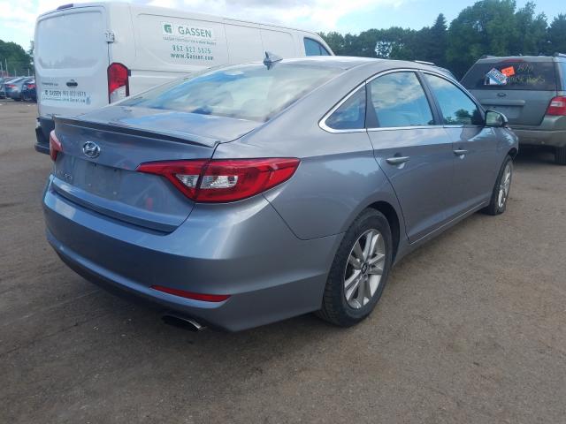 Photo 3 VIN: 5NPE24AF4GH363215 - HYUNDAI SONATA SE 