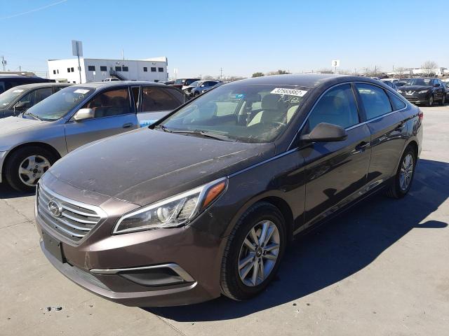 Photo 1 VIN: 5NPE24AF4GH368740 - HYUNDAI SONATA SE 