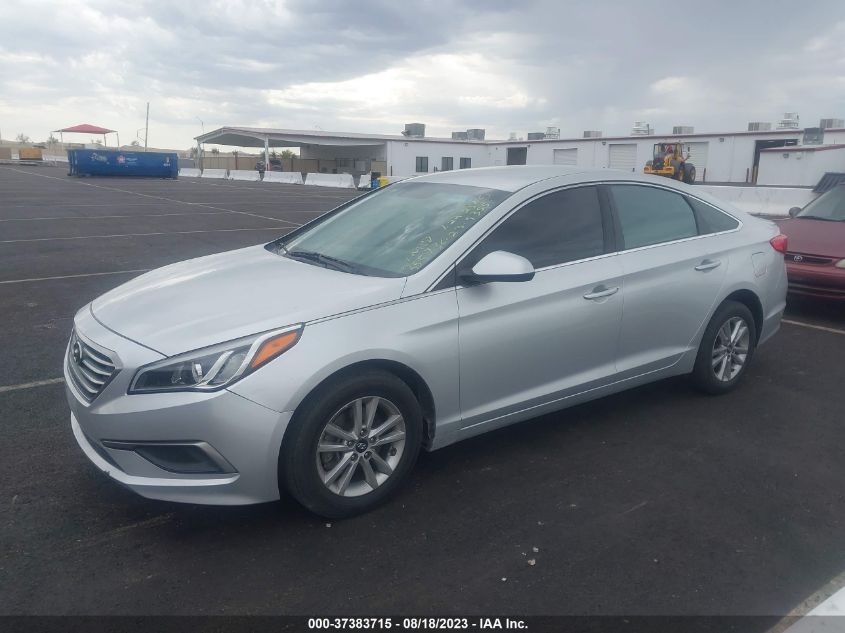 Photo 1 VIN: 5NPE24AF4GH372285 - HYUNDAI SONATA 