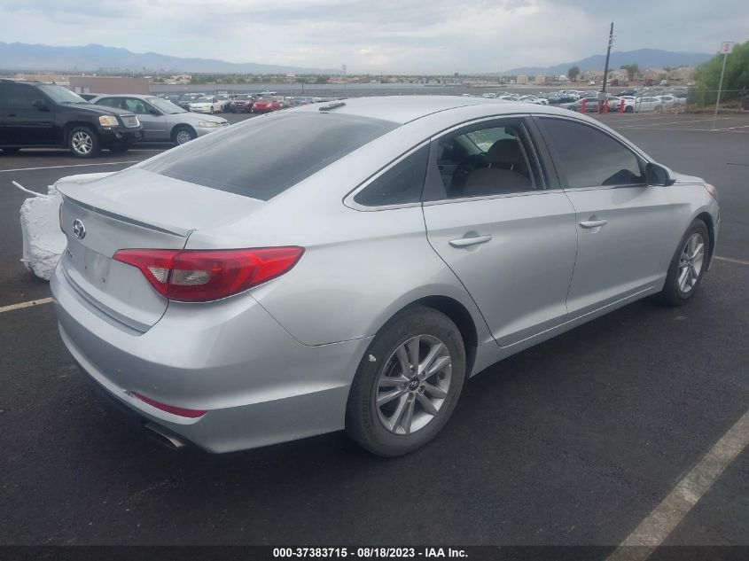 Photo 3 VIN: 5NPE24AF4GH372285 - HYUNDAI SONATA 