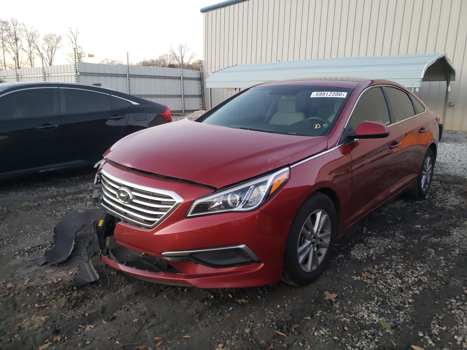 Photo 1 VIN: 5NPE24AF4GH376370 - HYUNDAI SONATA SE 