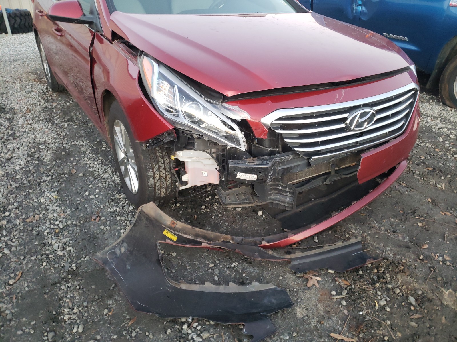 Photo 8 VIN: 5NPE24AF4GH376370 - HYUNDAI SONATA SE 