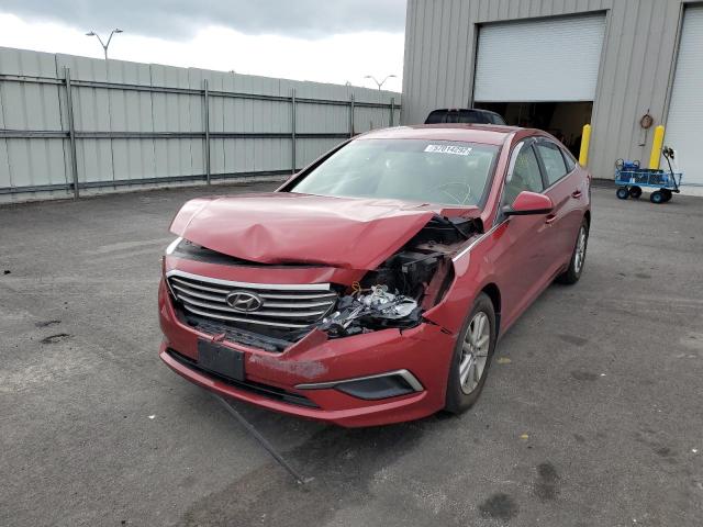 Photo 1 VIN: 5NPE24AF4GH382296 - HYUNDAI SONATA SE 