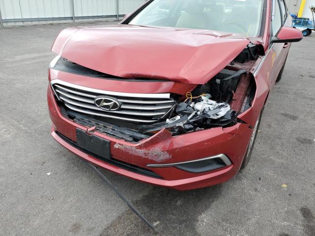 Photo 8 VIN: 5NPE24AF4GH382296 - HYUNDAI SONATA SE 