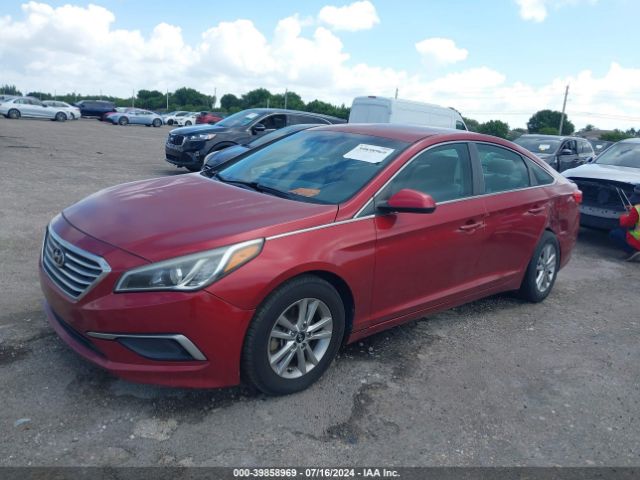 Photo 1 VIN: 5NPE24AF4GH384940 - HYUNDAI SONATA 