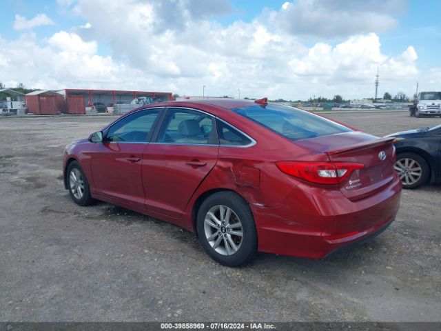 Photo 2 VIN: 5NPE24AF4GH384940 - HYUNDAI SONATA 