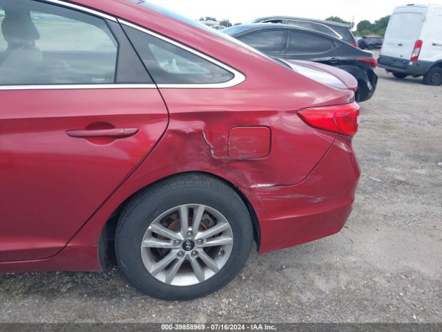 Photo 5 VIN: 5NPE24AF4GH384940 - HYUNDAI SONATA 