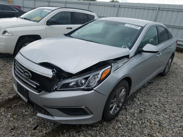 Photo 1 VIN: 5NPE24AF4GH386364 - HYUNDAI SONATA SE 