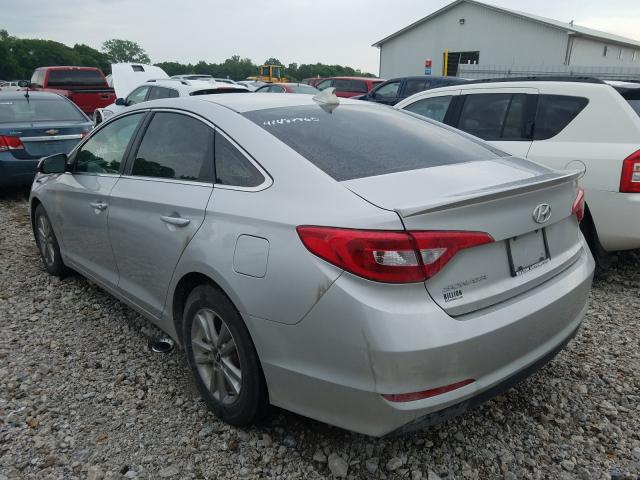 Photo 2 VIN: 5NPE24AF4GH386364 - HYUNDAI SONATA SE 