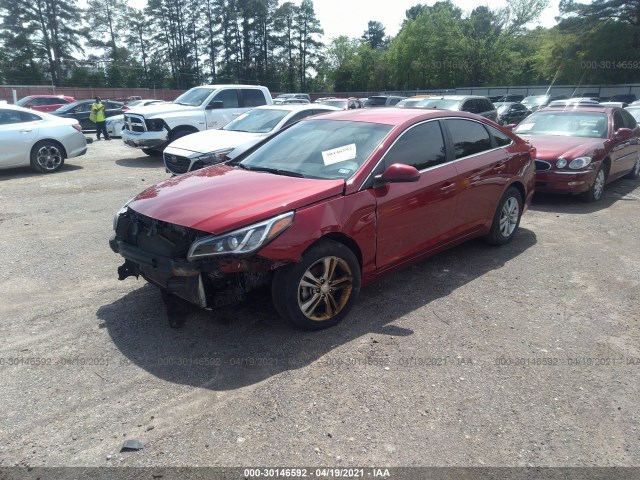 Photo 1 VIN: 5NPE24AF4GH402644 - HYUNDAI SONATA 