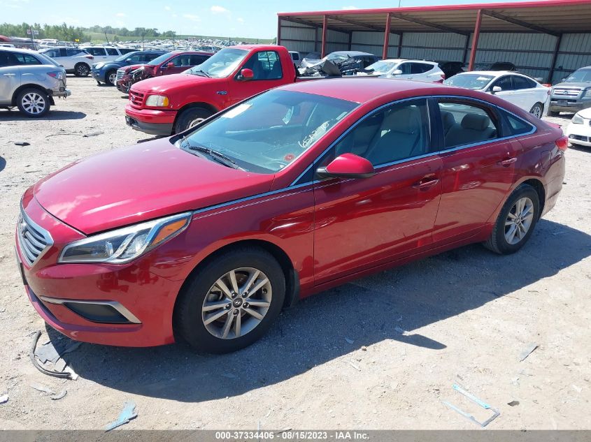 Photo 1 VIN: 5NPE24AF4GH404801 - HYUNDAI SONATA 