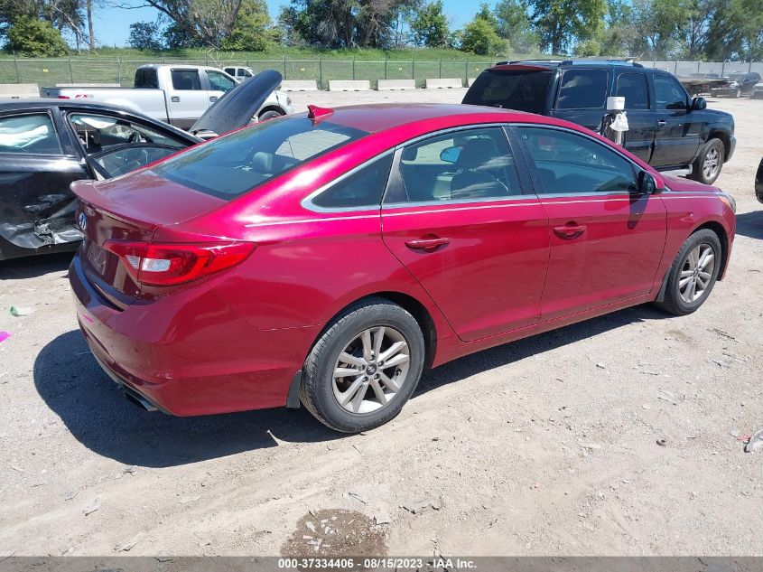 Photo 3 VIN: 5NPE24AF4GH404801 - HYUNDAI SONATA 