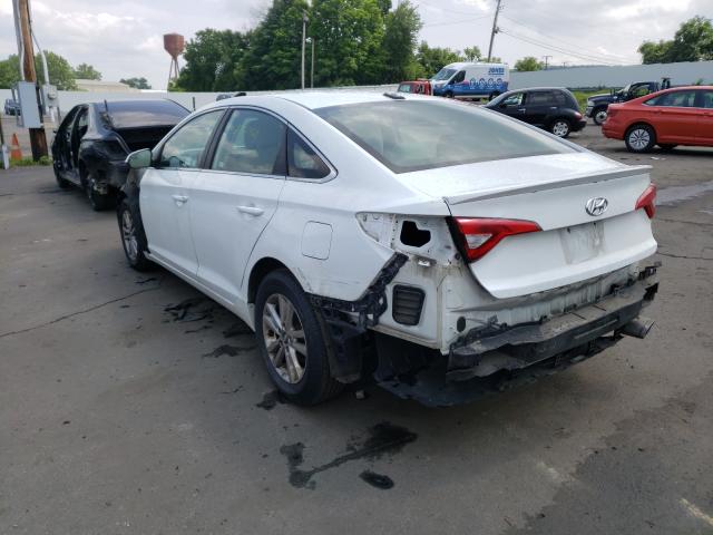 Photo 2 VIN: 5NPE24AF4GH417175 - HYUNDAI SONATA SE 