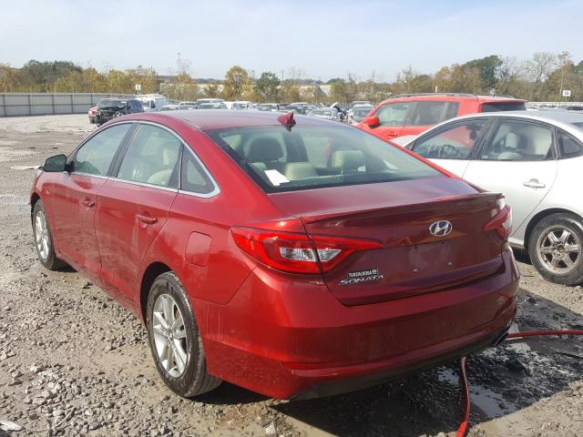 Photo 2 VIN: 5NPE24AF4GH435997 - HYUNDAI SONATA SE 