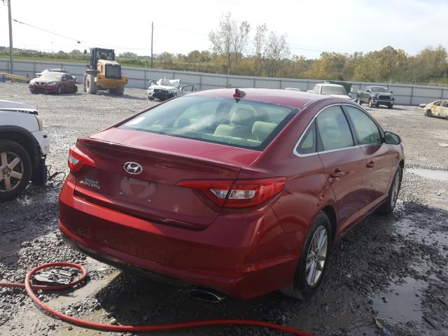 Photo 3 VIN: 5NPE24AF4GH435997 - HYUNDAI SONATA SE 