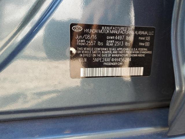 Photo 9 VIN: 5NPE24AF4HH456284 - HYUNDAI SONATA SE 