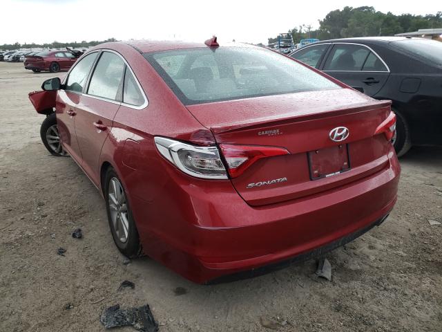 Photo 2 VIN: 5NPE24AF4HH458763 - HYUNDAI SONATA SE 