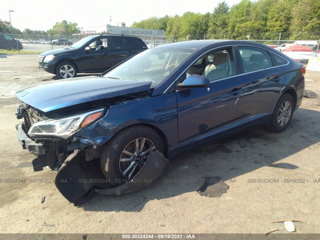 Photo 1 VIN: 5NPE24AF4HH460951 - HYUNDAI SONATA 