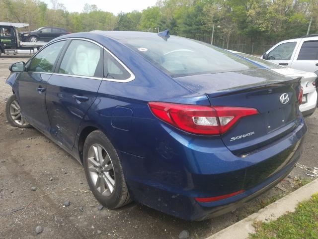 Photo 2 VIN: 5NPE24AF4HH466006 - HYUNDAI SONATA SE 