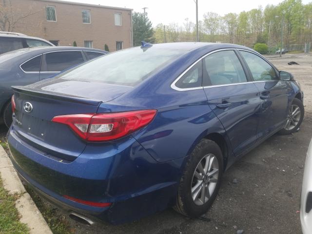 Photo 3 VIN: 5NPE24AF4HH466006 - HYUNDAI SONATA SE 