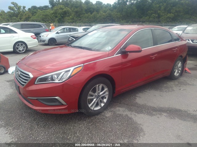 Photo 1 VIN: 5NPE24AF4HH472646 - HYUNDAI SONATA 